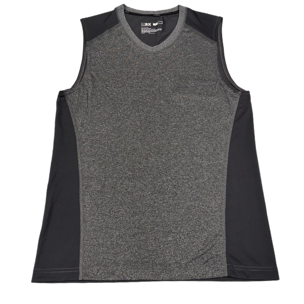 NWT MSX Quick Dri Performance Jersey Breathable Small Dark Gray Gym Shirt